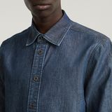 G-STAR Outlet Regular Denim Shirt Dark blue