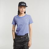 G-STAR Outlet Front Seam Stripe Top Multi color