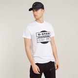 G-STAR Outlet Originals Underground T-Shirt White