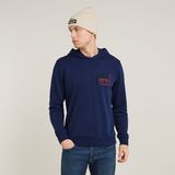 G-STAR Outlet Originals Catch Hoodie Dark blue