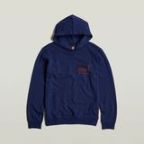 G-STAR Outlet Originals Catch Hoodie Dark blue