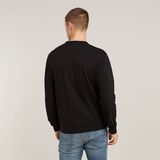G-STAR Outlet Originals Underground Sweater Black