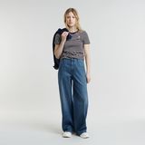 G-STAR Outlet Front Seam Stripe Top Multi color