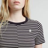G-STAR Outlet Front Seam Stripe Top Multi color