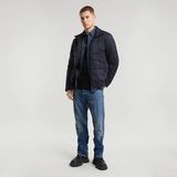 G-STAR Outlet Padded Quilted Jacket Dark blue