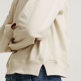G-STAR Outlet Tape Loose Sweater White