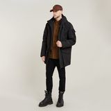 G-STAR Outlet Expedition Padded Hooded Parka Black