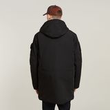 G-STAR Outlet Expedition Padded Hooded Parka Black