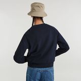 G-STAR Outlet Sleeve Construction Sweater Dark blue