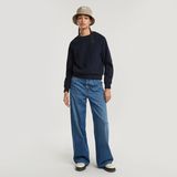 G-STAR Outlet Sleeve Construction Sweater Dark blue