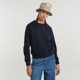 G-STAR Outlet Sleeve Construction Sweater Dark blue