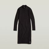 G-STAR Outlet Ergonomic Slim Rib Dress Black