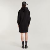 G-STAR Outlet Scene Graphic Hoodie Dress Black