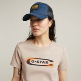 G-STAR Outlet Old Skool Logo Top Pink