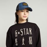 G-STAR Outlet Chroma Graphic Sweater Dress Black