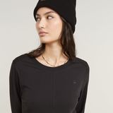 G-STAR Outlet Front Seam Top Black