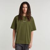G-STAR Outlet Center Chest Boxy T-Shirt Green