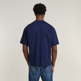 G-STAR Outlet Center Chest Boxy T-Shirt Dark blue