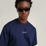 G-STAR Outlet Center Chest Boxy T-Shirt Dark blue