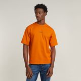 G-STAR Outlet Center Chest Boxy T-Shirt Orange