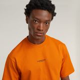 G-STAR Outlet Center Chest Boxy T-Shirt Orange