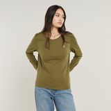 G-STAR Outlet Front Seam Top Green