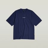 G-STAR Outlet Center Chest Boxy T-Shirt Dark blue