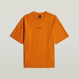 G-STAR Outlet Center Chest Boxy T-Shirt Orange