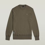 G-STAR Outlet Premium Core Knitted Sweater Brown