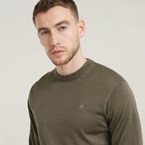 G-STAR Outlet Premium Core Knitted Sweater Brown