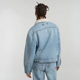 G-STAR Outlet Relaxed Sherpa Jacket Light blue
