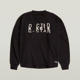 G-STAR Outlet Chroma Graphic Loose Sweater Black