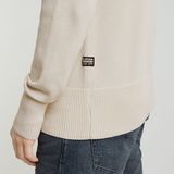 G-STAR Outlet Fisherman Turtle Knit White