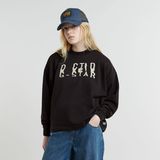G-STAR Outlet Chroma Graphic Loose Sweater Black