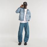G-STAR Outlet Dakota Sherpa Jacket Light blue