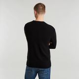 G-STAR Outlet Knitted Sweater Fisherman Black