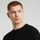 G-STAR Outlet Knitted Sweater Fisherman Black