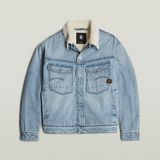 G-STAR Outlet Dakota Sherpa Jacket Light blue