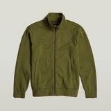 G-STAR Outlet Nifous Zip Thru Sweater Green