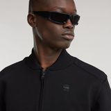G-STAR Outlet Engineered Mix Knitted Bomber Black