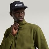 G-STAR Outlet Nifous Zip Thru Sweater Green
