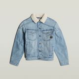 G-STAR Outlet Relaxed Sherpa Jacket Light blue