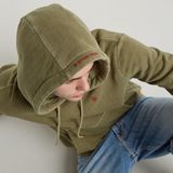 G-STAR Outlet Overdyed Hoodie Green