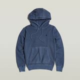 G-STAR Outlet Overdyed Hoodie Medium blue