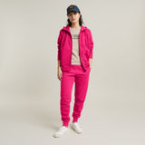 G-STAR Outlet Premium Core 2.1 Hooded Sweater Jacket Pink
