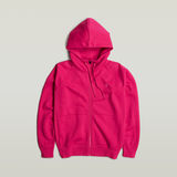 G-STAR Outlet Premium Core 2.1 Hooded Sweater Jacket Pink