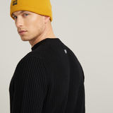 G-STAR Outlet Essential Knitted Sweater Black