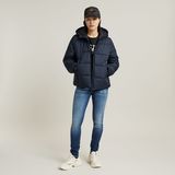 G-STAR Outlet Short Puffer Dark blue