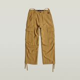 G-STAR Outlet Cargo Cropped Drawcord Pants Beige