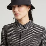 G-STAR Outlet Belted Shirt Dress Multi color